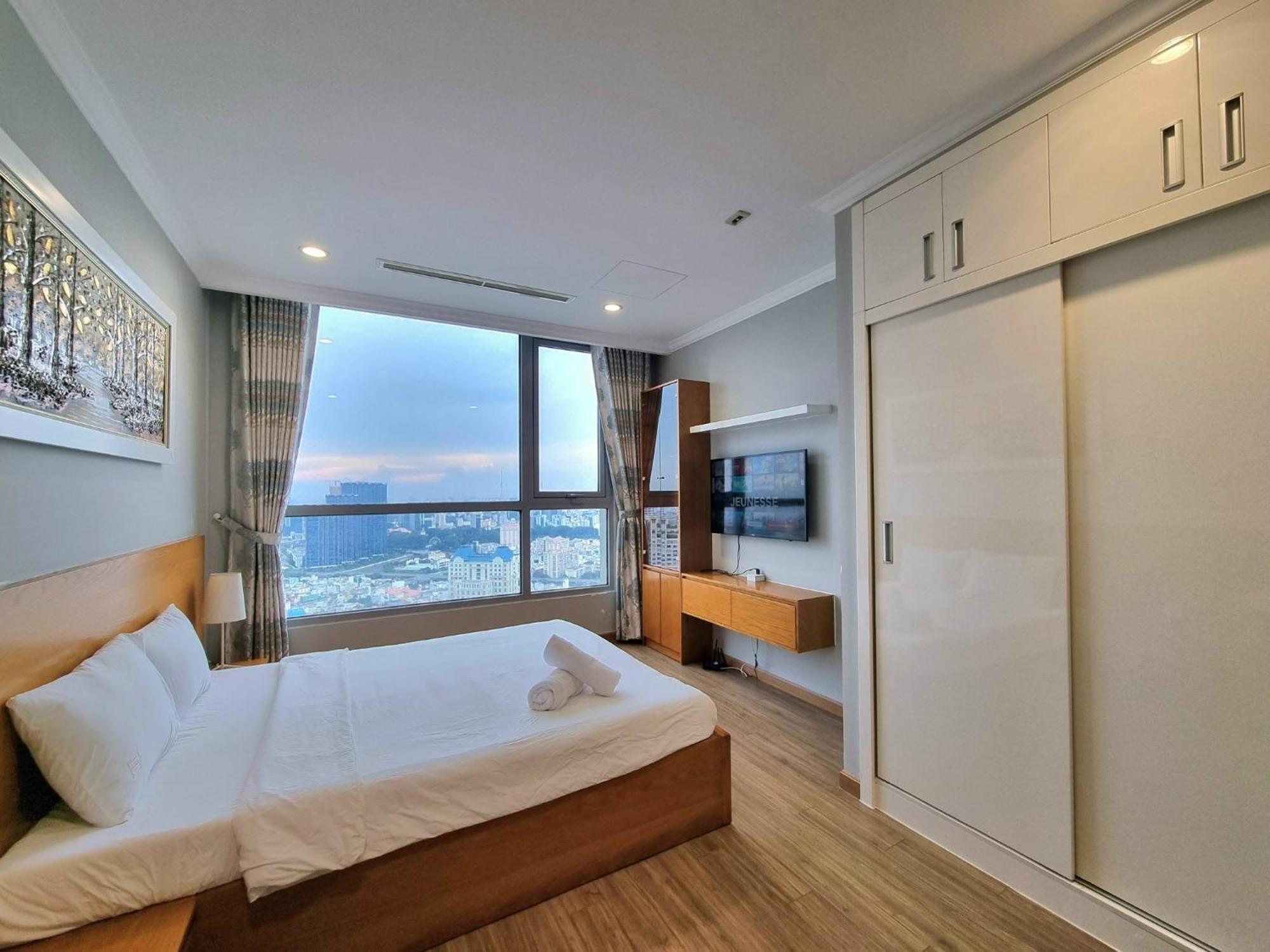 Vinhomes Landmark Luxury Apartment By Navie Ho Si Minh-város Kültér fotó